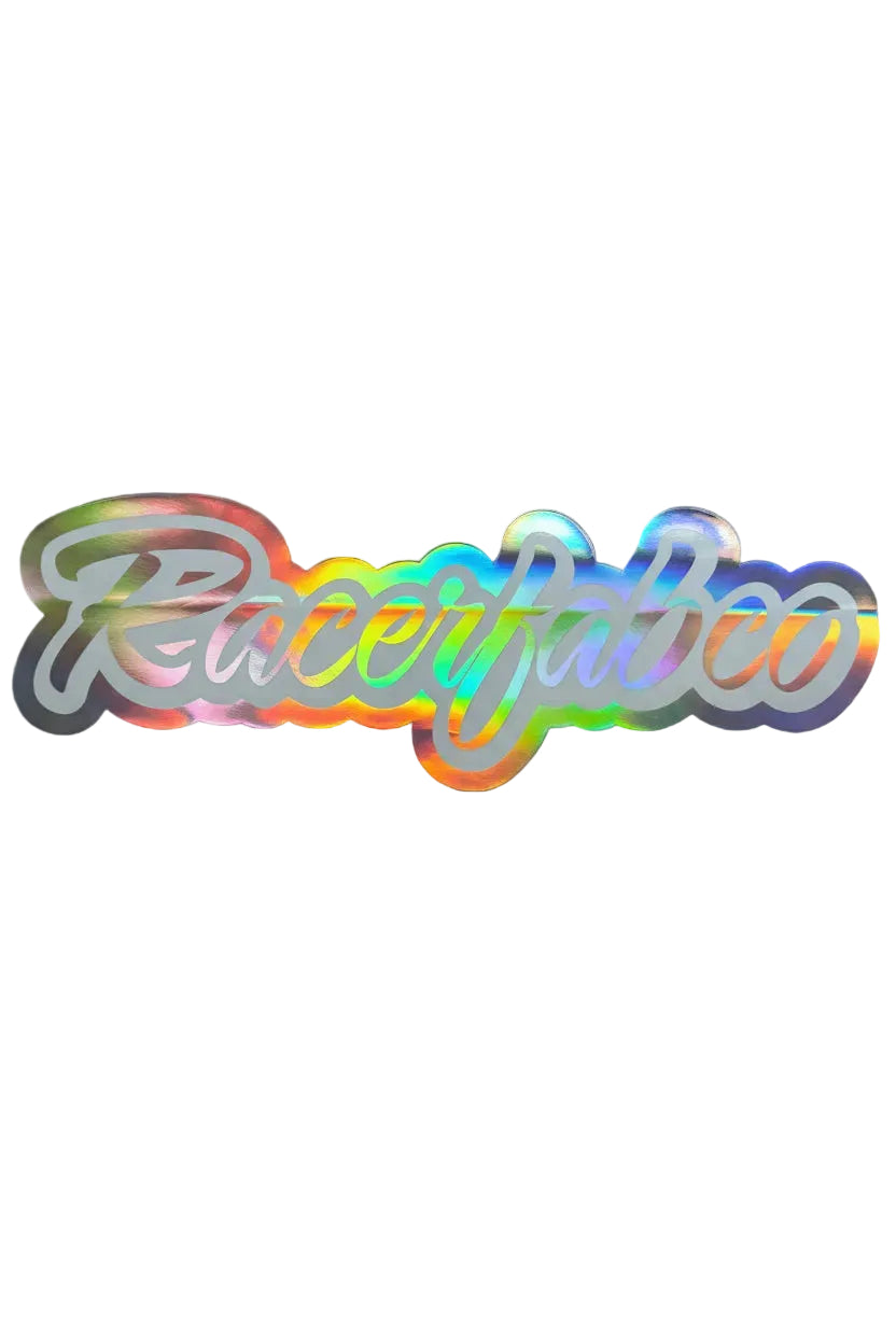 RACERFABCO Holographic Signature Sticker